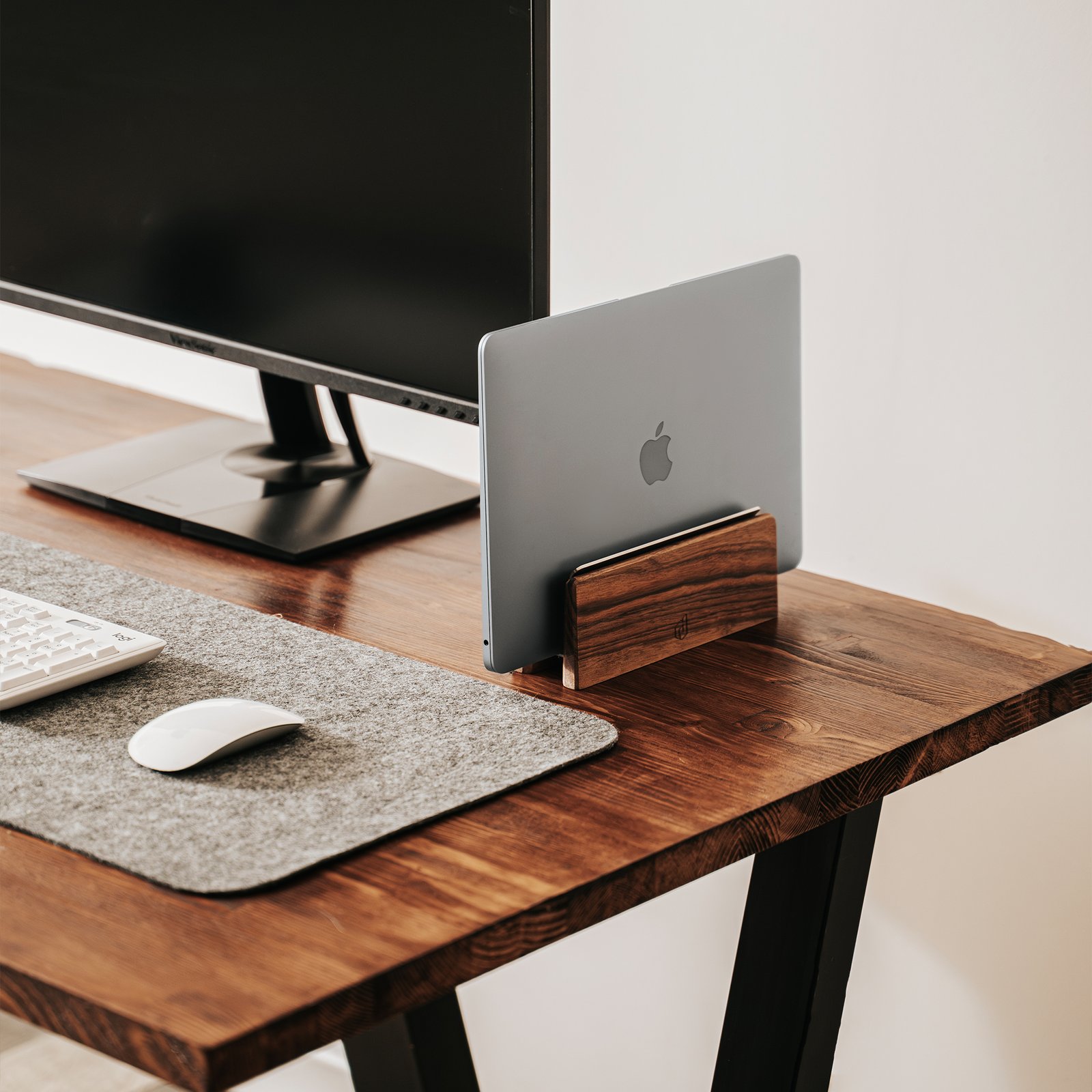 Ahşap Laptop Standı