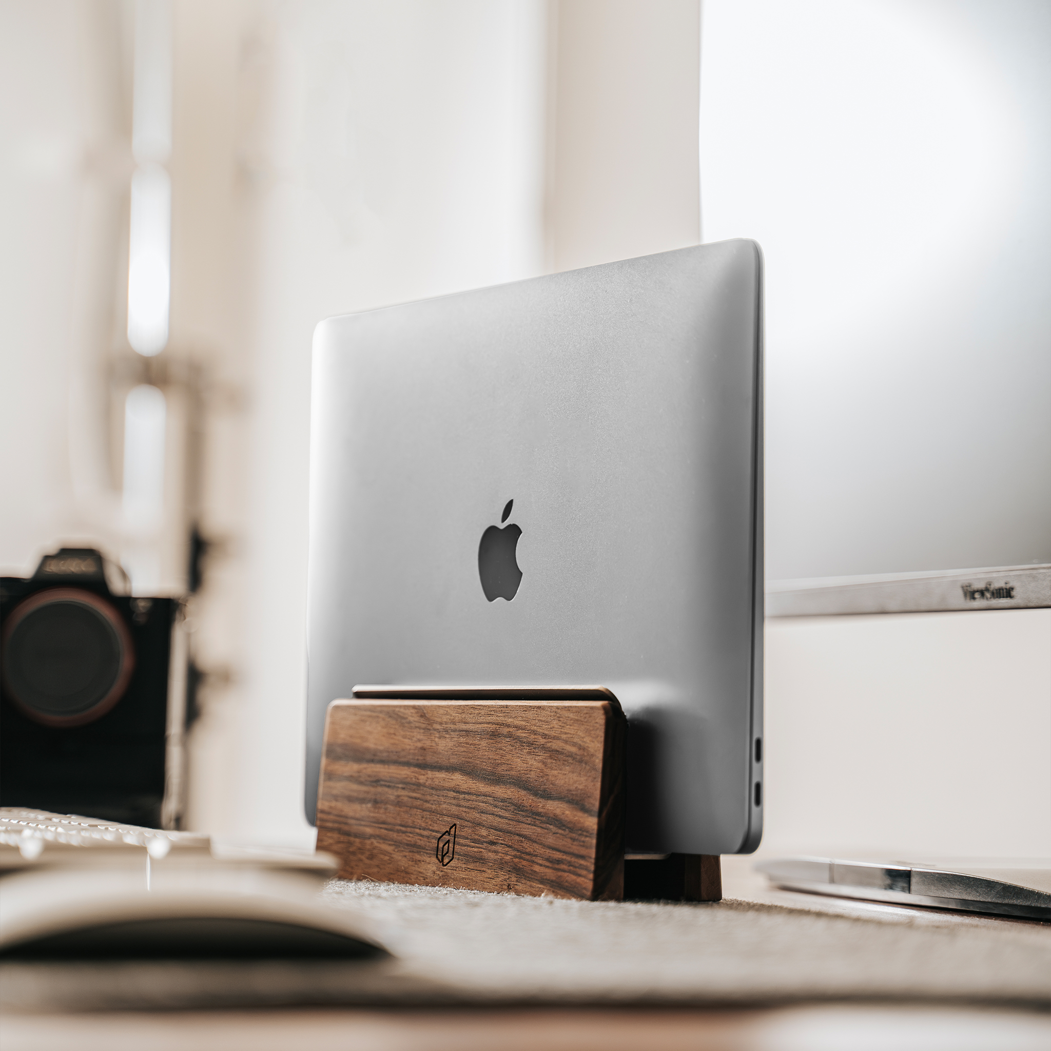 Ahşap Laptop Standı
